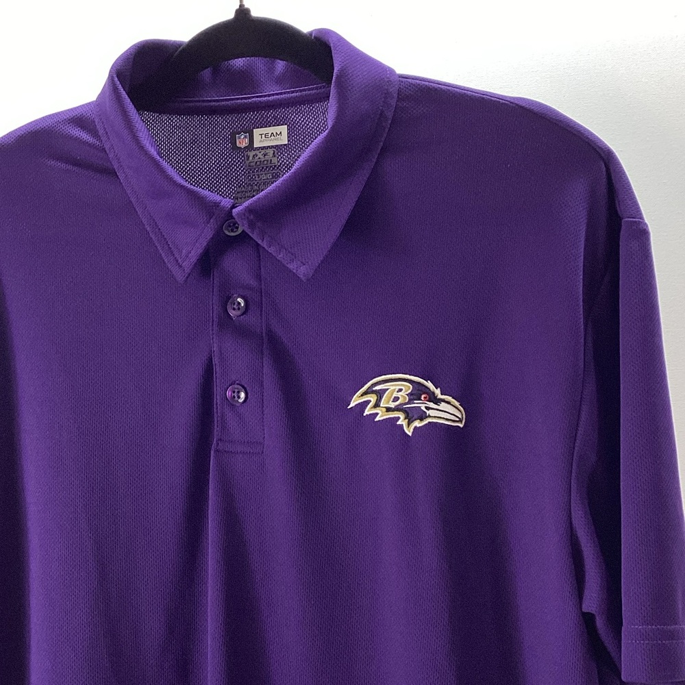 NFL Baltimore Ravens Purple Polo Shirt